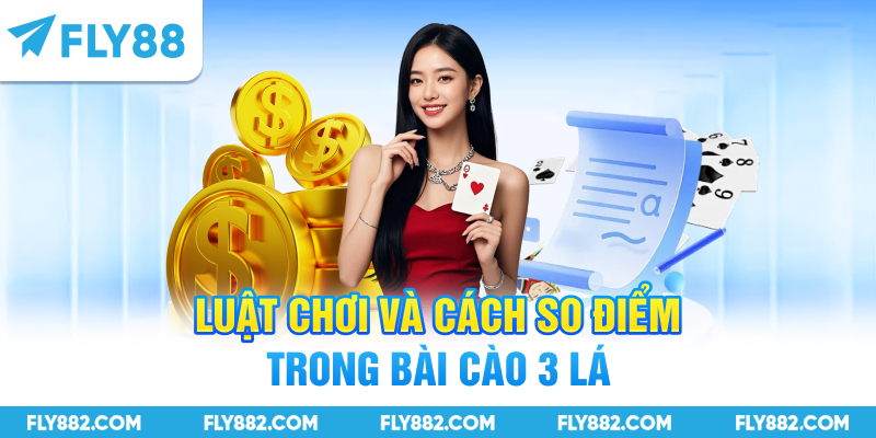Luật chơi và cách so điểm trong bài cào 3 lá